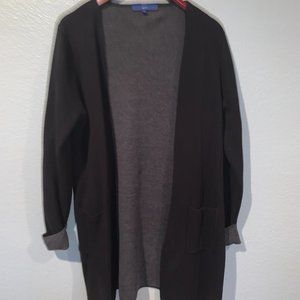 APT 9 Black long Sweater Cardigan
